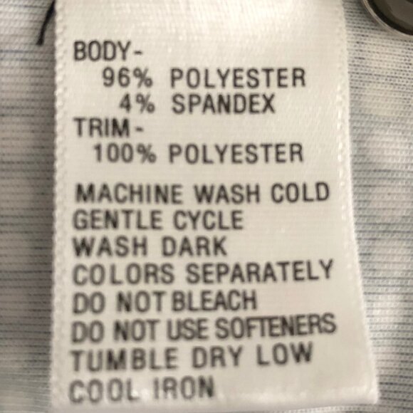 Greg Norman Collection Sleeveless Polka Dot Polo Dress w Pockets Black Wht Sz S - Picture 11 of 12